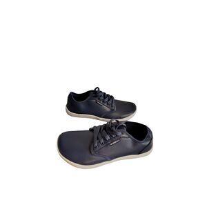 Hobibear‎ Navy Blue Barefoot Leather Minimalist Shoes